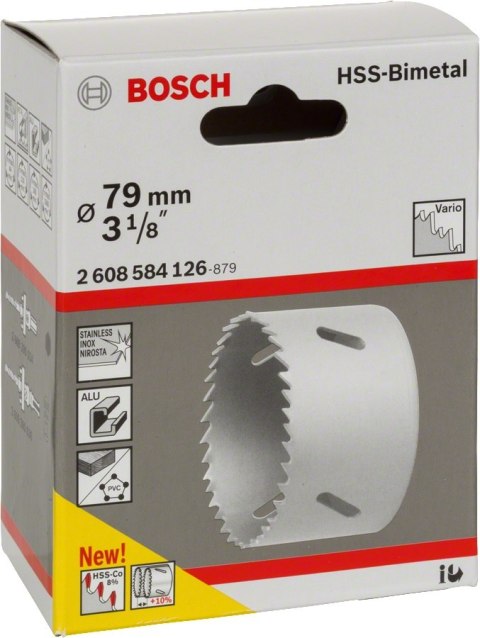 BOSCH PIŁA OTWORNICA BIMETAL 79MM BOSCH PIŁA OTWORNICA BIMETAL 79MM