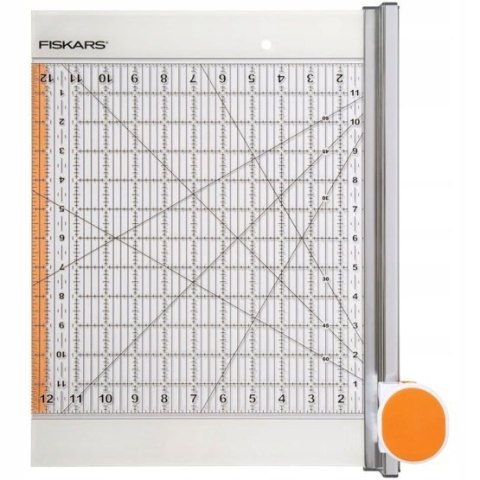 FISKARS GILOTYNA Z OBROTOWYM OSTRZEM I LINIJKĄ 12"X12"