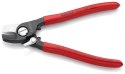 KNIPEX NOŻYCE DO KABLI ZE SPRĘŻYNĄ ROZWIERAJĄCĄ 165MM