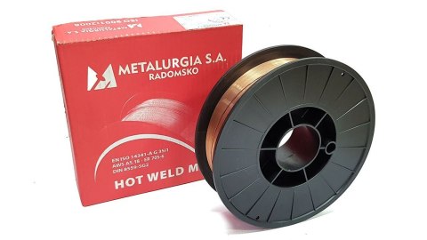 METALURGIA DRUT SPAWALNICZY G3SI1 0.8MM OP. 5KG