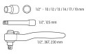 NEO ZESTAW KLUCZY NASADOWYCH 1/2'', 1000V, 8 SZTUK