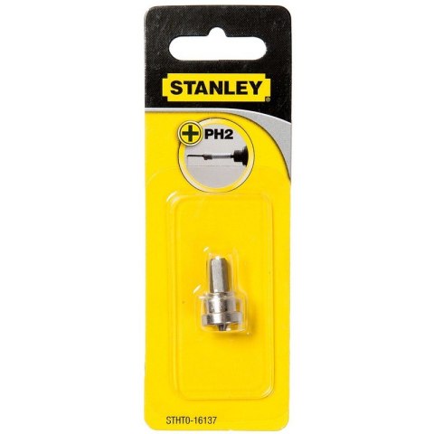 STANLEY BIT, GROT, KOŃCÓWKA PH2 Z OGRANICZNIKIEM DO G/K STANLEY BIT, GROT, KOŃCÓWKA PH2 Z OGRANICZNIKIEM DO G/K