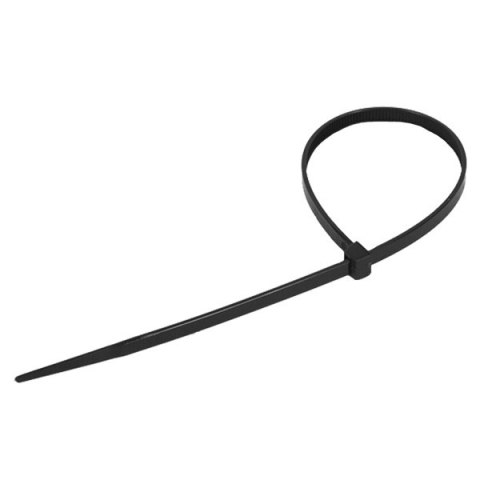 UN OPASKA KABLOWA 100SZT. NYLON CZARNA 7.6*370MM