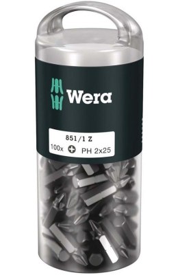 WERA BIT, GROT KRZYŻOWY PH2 X 25 MM, 855/1 Z