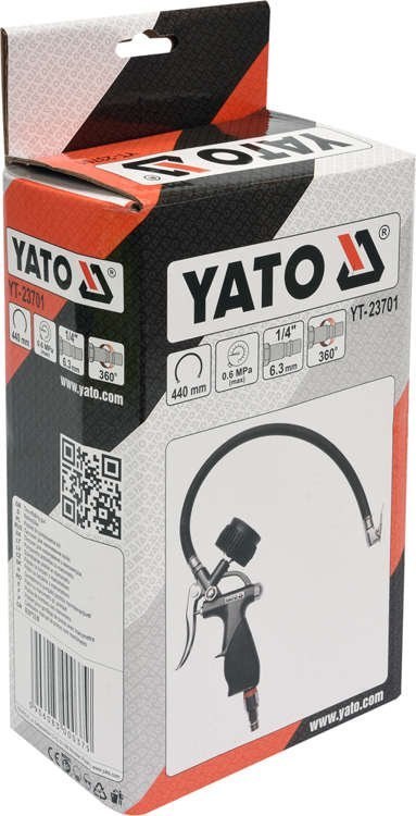 YATO PISTOLET DO POMPOWANIA KÓŁ YATO PISTOLET DO POMPOWANIA KÓŁ