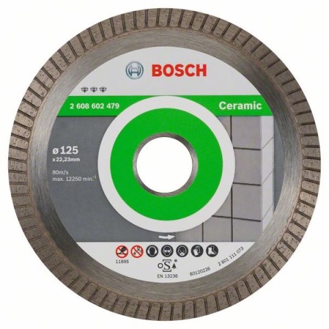 BOSCH TARCZA DIAMENTOWA EXTRACLEAN TURBO 125MM