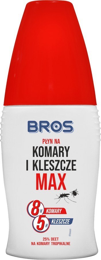 BROS PŁYN NA. KOMARY I KLESZCZE MAX 50 ML