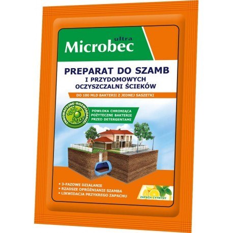 BROS TABLETKA DO SZAMB MICROBEC ULTRA 20G SZTUKA