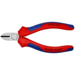 KNIPEX SZCZYPCE TNĄCE BOCZNE 125MM, POWLEKANE