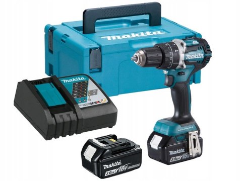 MAKITA WIERTARKO-WKRĘTARKA AKUMULATOROWA UDAROWA 18V 2*3,0AH LI MAKITA WIERTARKO-WKRĘTARKA AKUMULATOROWA UDAROWA 18V 2*3,0AH LI