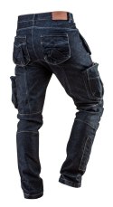 NEO SPODNIE ROBOCZE 5-KIESZENIOWE DENIM ROZMIAR L