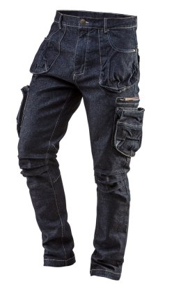 NEO SPODNIE ROBOCZE 5-KIESZENIOWE DENIM ROZMIAR XXL