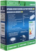 ORION PANEL LED PODTYNKOWY OKRĄGŁY SLIM 12W, 960LM, 175MM