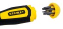 STANLEY WKRĘTAK MULTIBIT Z GRZECHOTKĄ + 10 KOŃCÓWEK [K]