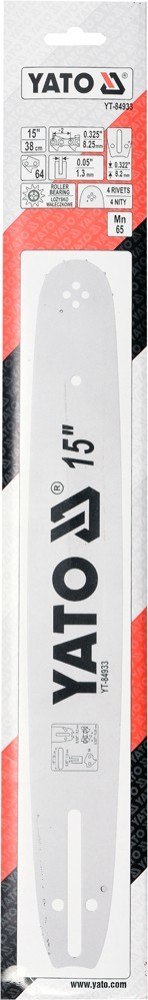 YATO PROWADNICA ŁAŃCUCHA DO PILAREK 15'' 325U YATO PROWADNICA ŁAŃCUCHA DO PILAREK 15'' 325U