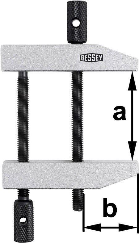 BESSEY ŚCISK ŚRUBOWY RÓWNOLEGŁY 36/19MM