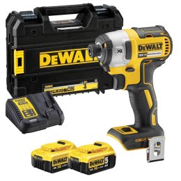 DEWALT ZAKRĘTARKA AKUMULATOROWA 18V 1/4'' 2*5,0AH LI-LON