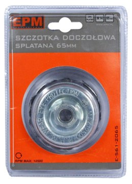 EPM SZCZOTKA DOCZOŁOWA SPLATANA 65MM ZN