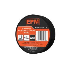 EPM TAŚMA IZOLACYJNA 19MM*10M CZARNA