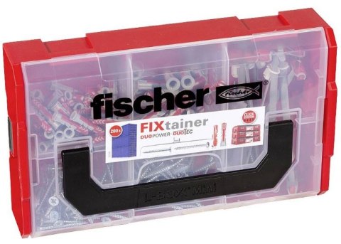 FISCHER FIXTAINER KOŁKI DUOPOWER 200+WKRĘTY+DUOTEC