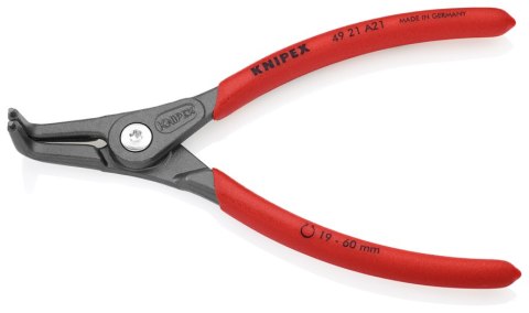 KNIPEX PRECYZYJNE SZCZYPCE DO PIERŚCIENI ZEW.WYGIĘTE 165MM