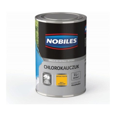 NOBILES NOBILES EMALIA CHLOROKAUCZUKOWA ŻÓŁTA SYGNAŁOWA 1003 0.9L