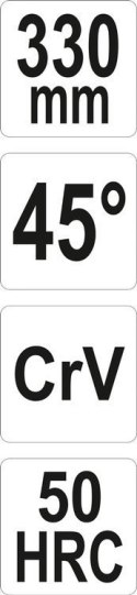 YATO SZCZYPCE WYDŁUŻONE WYGIĘTE 45 STOPNI 2 PRZEGUBY 330MM