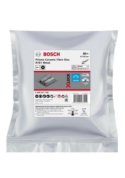 BOSCH KRĄŻEK FIBROWY EXPERT PRISMA XL R781 80G SZT. BOSCH KRĄŻEK FIBROWY EXPERT PRISMA XL R781 80G SZT.