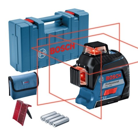 BOSCH LASER KRZYŻOWY GLL 3-80