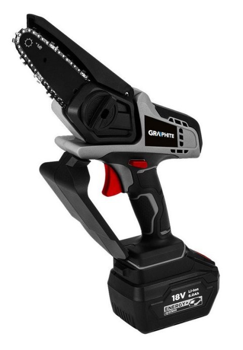 GRAPHITE MINI PIŁA ŁAŃCUCHOWA AKUMUL. ENERGY+ 18V LI-LON BEZ AKUMUL. GRAPHITE MINI PIŁA ŁAŃCUCHOWA AKUMUL. ENERGY+ 18V LI-LON BEZ AKUMUL.