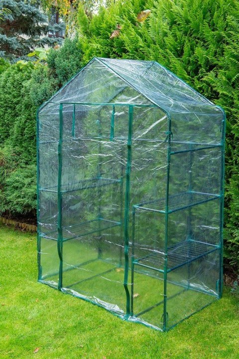NEO SZKLARNIA 143*73*195 CM, FOLIA PVC, METALOWA KONSTRUKCJA NEO SZKLARNIA 143*73*195 CM, FOLIA PVC, METALOWA KONSTRUKCJA