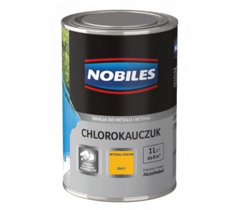 NOBILES NOBILES EMALIA CHLOROKAUCZUKOWA ŻÓŁTA 0.9L