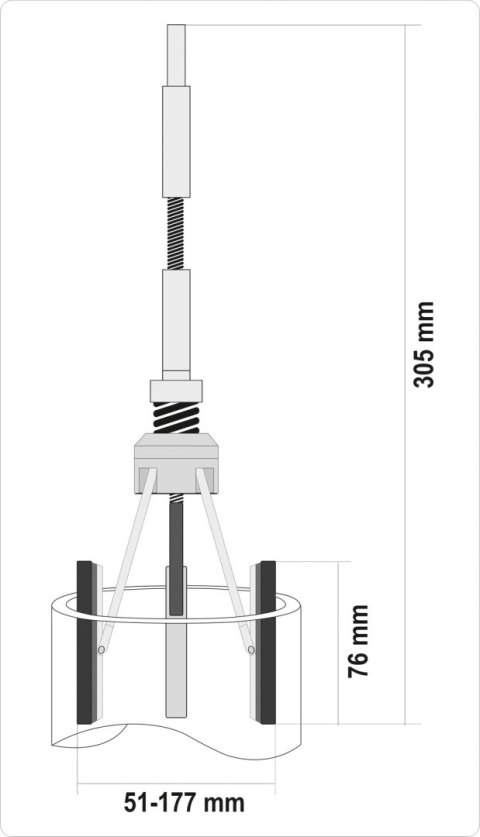 YATO HONOWNICA DO CYLINDRÓW 51-177MM YATO HONOWNICA DO CYLINDRÓW 51-177MM