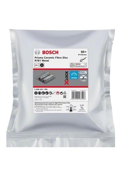 BOSCH KRĄŻEK FIBROWY EXPERT PRISMA XL R781 60G SZT. BOSCH KRĄŻEK FIBROWY EXPERT PRISMA XL R781 60G SZT.