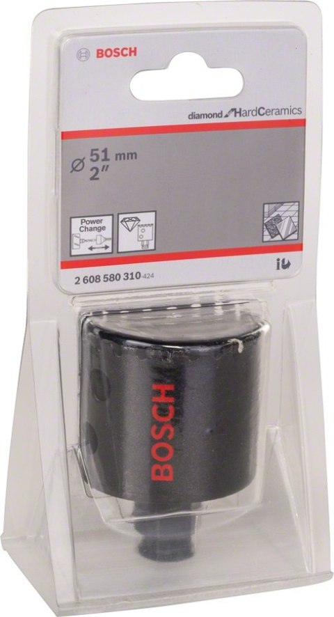 BOSCH OTWORNICA DIAMENTOWA 51MM POWERCHANGE BOSCH OTWORNICA DIAMENTOWA 51MM POWERCHANGE