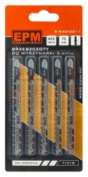 EPM BRZESZCZOT DO WYRZYNARKI 74MM 10TPI DREWNO T101B 5 SZTUK