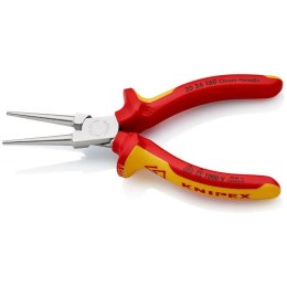 KNIPEX SZCZYPCE PŁASKIE WYDŁUŻONE IZOLOWANE 160MM