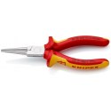 KNIPEX SZCZYPCE PŁASKIE WYDŁUŻONE IZOLOWANE 160MM