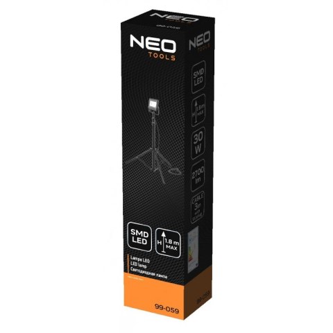 NEO REFLEKTOR POJEDYNCZY NA STATYWIE 30W LED 2700LM NEO REFLEKTOR POJEDYNCZY NA STATYWIE 30W LED 2700LM
