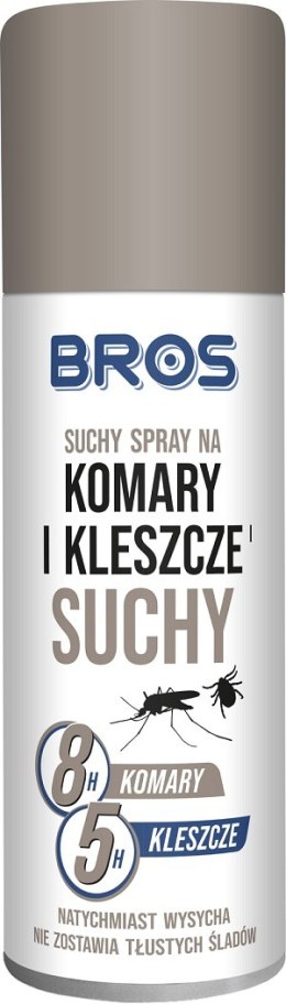 BROS SUCHY SPRAY NA KOMARY I KLESZCZE 90ML