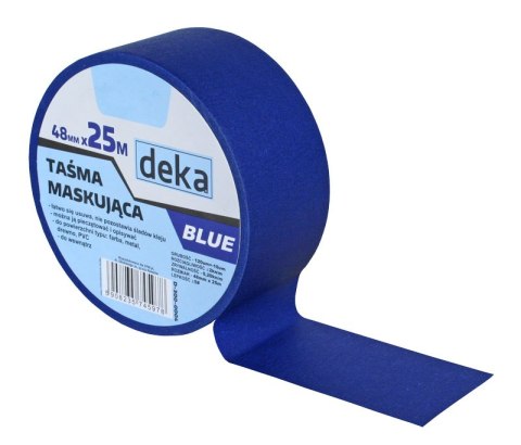 DEKA TAŚMA MALARSKA. BLUE 48MM*25M