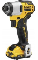 DEWALT WIERTARKO-WKRĘTARKA DCD701 + ZAKR. UDAROWA DCF801 2*3.0 AH