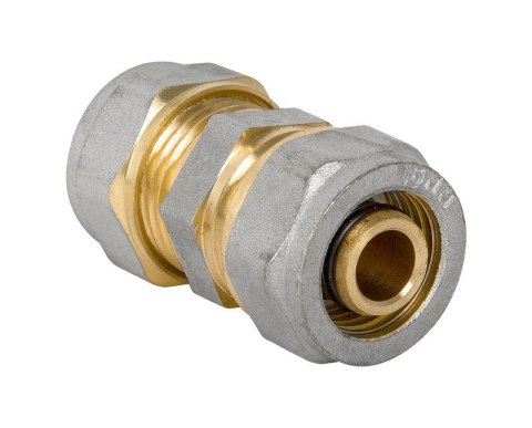 DIAMOND ZŁĄCZKA PEX-AL-PEX CHROM 20*20 PODWÓJNA DIAMOND ZŁĄCZKA PEX-AL-PEX CHROM 20*20 PODWÓJNA