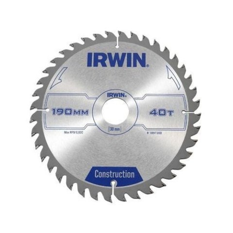 IRWIN PIŁA SPIEKOWA DO DREWNA 190*30MM/40T