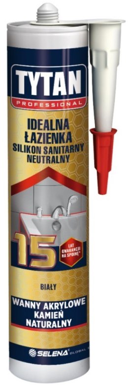 TYTAN SILIKON TYTAN SANITARNY IDEALNY DOM 280ML BEZBARWNY