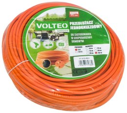 VOLTEO PRZEDŁUŻACZ OGRODOWY 10M PRZEWÓD H05VV-F 2*1MM