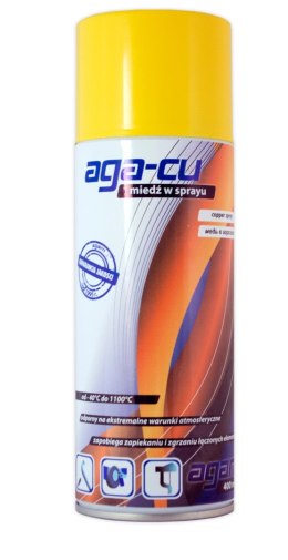 AGAM MIEDŹ W SPRAYU 400ML