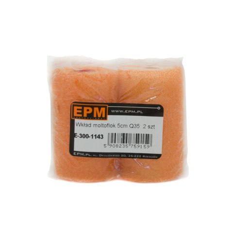 EPM WKŁAD MOLTOFLOK FI35 2 SZTUKI 5CM EPM WKŁAD MOLTOFLOK FI35 2 SZTUKI 5CM