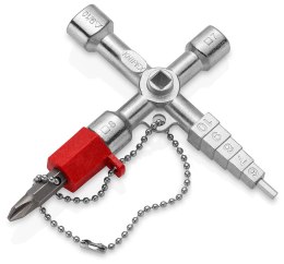 KNIPEX KLUCZE WIELOFUNKCYJNE DO SZAF STEROWNICZYCH TWINKEY