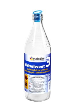 MALEXIM ROZPUSZCZALNIK MALSOLWENT 3 DO POLIWINYL. I CHLOROKAU. 0.5L